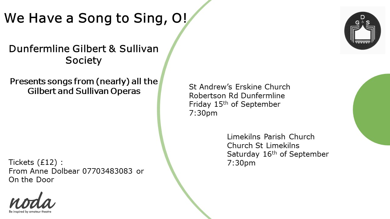 Dunfermline Gilbert and Sullivan Society